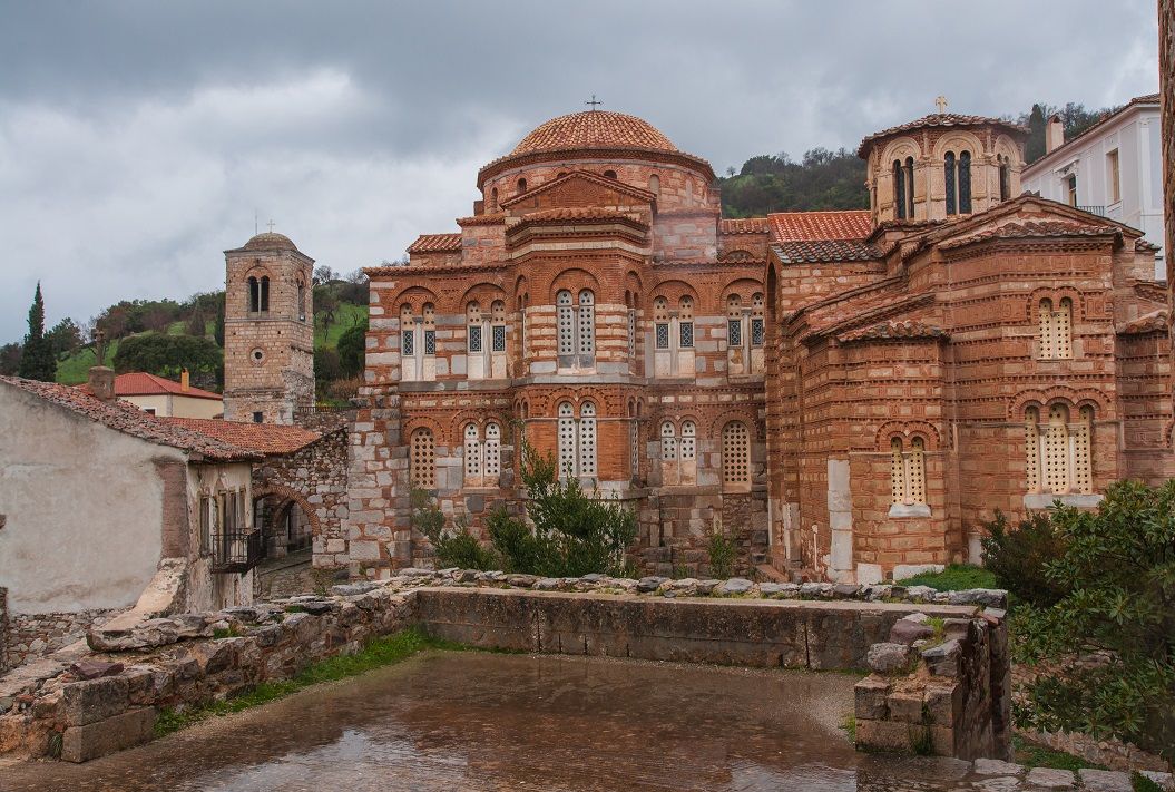 image of monastery of saint Lucas ,near Delphi