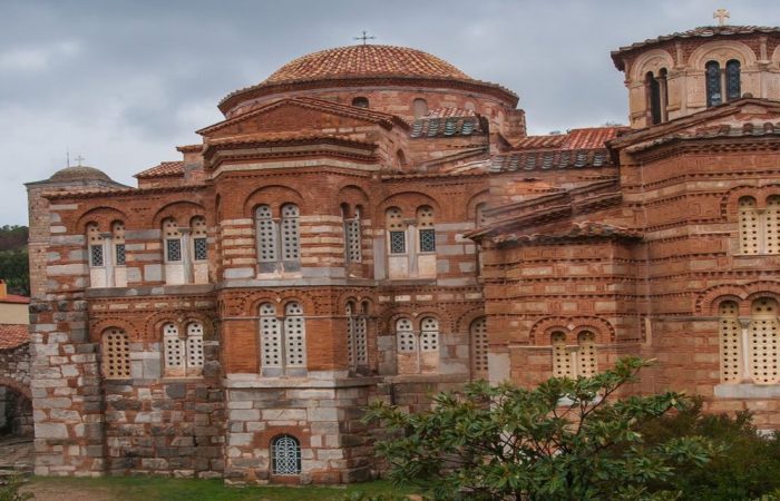 Saint Lucas monastery near Delphi