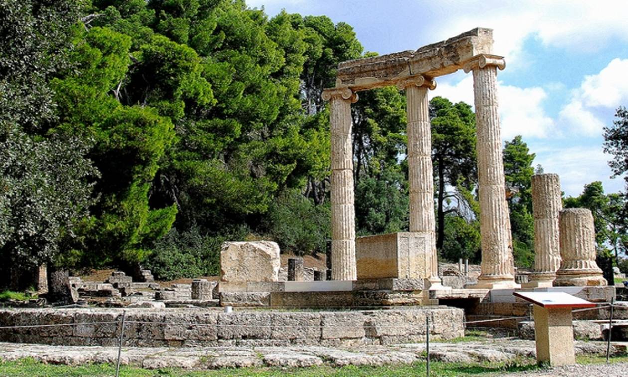 ancient olympia temple of zeus
